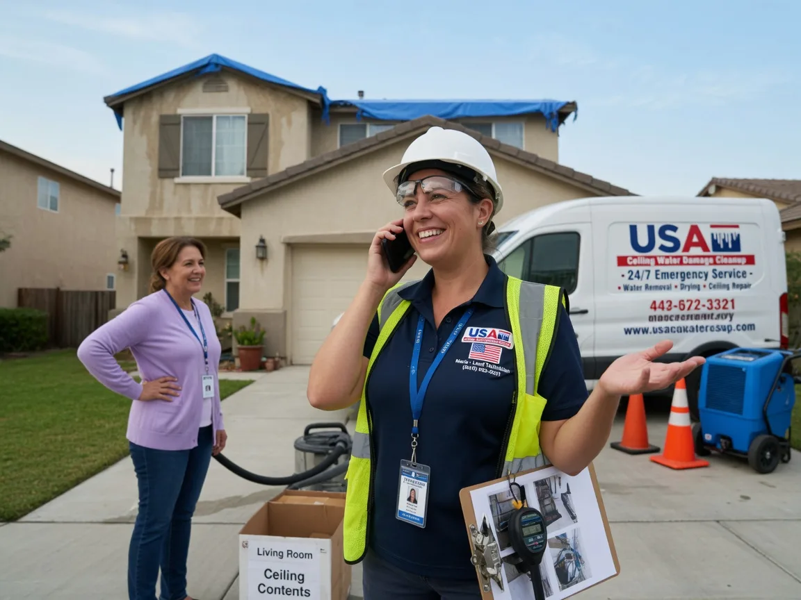 Ceiling Water Damage Restoration Red Rock, TX FAQs